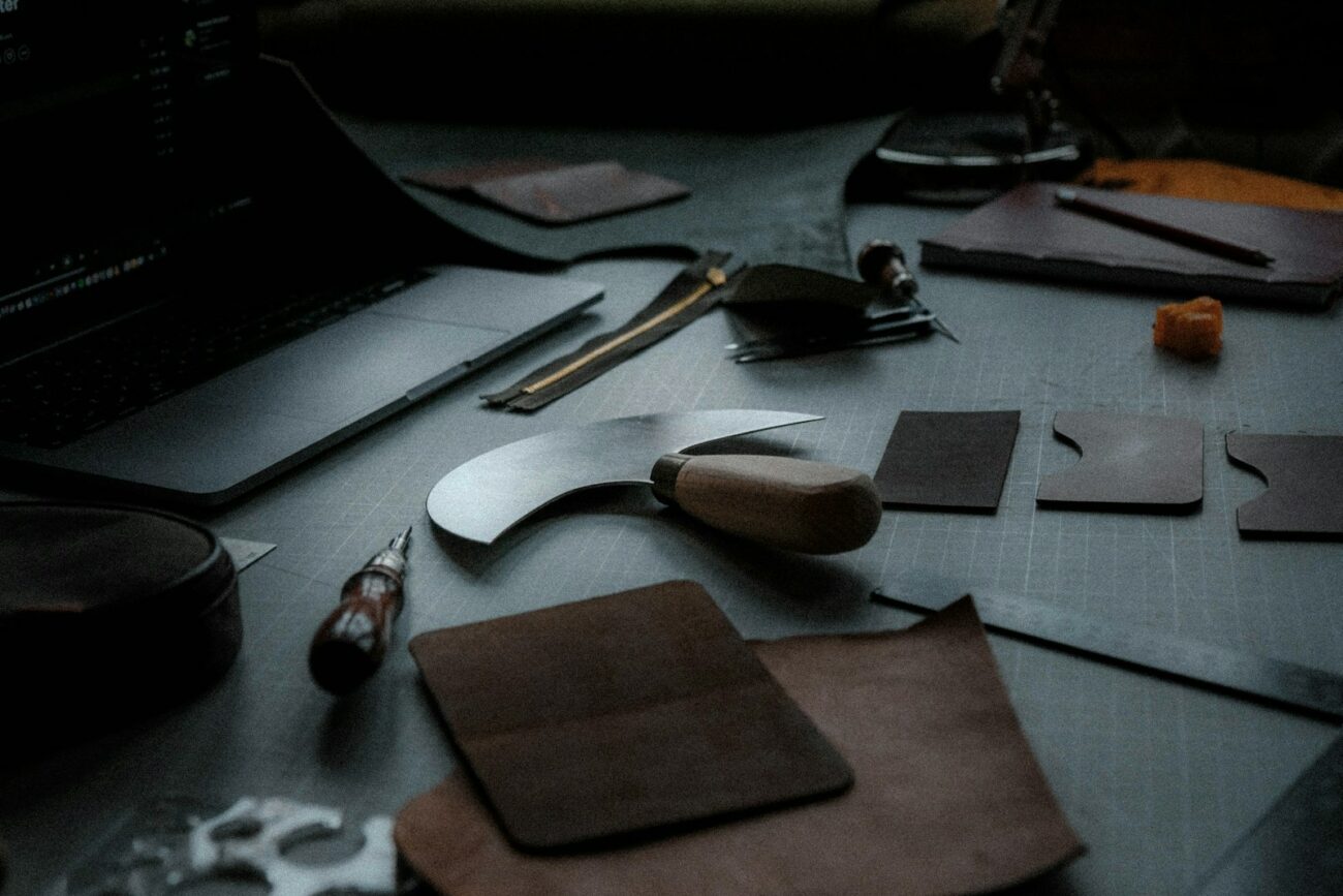 Photo by Alexander Kirov a table topped with lots of different types of tools