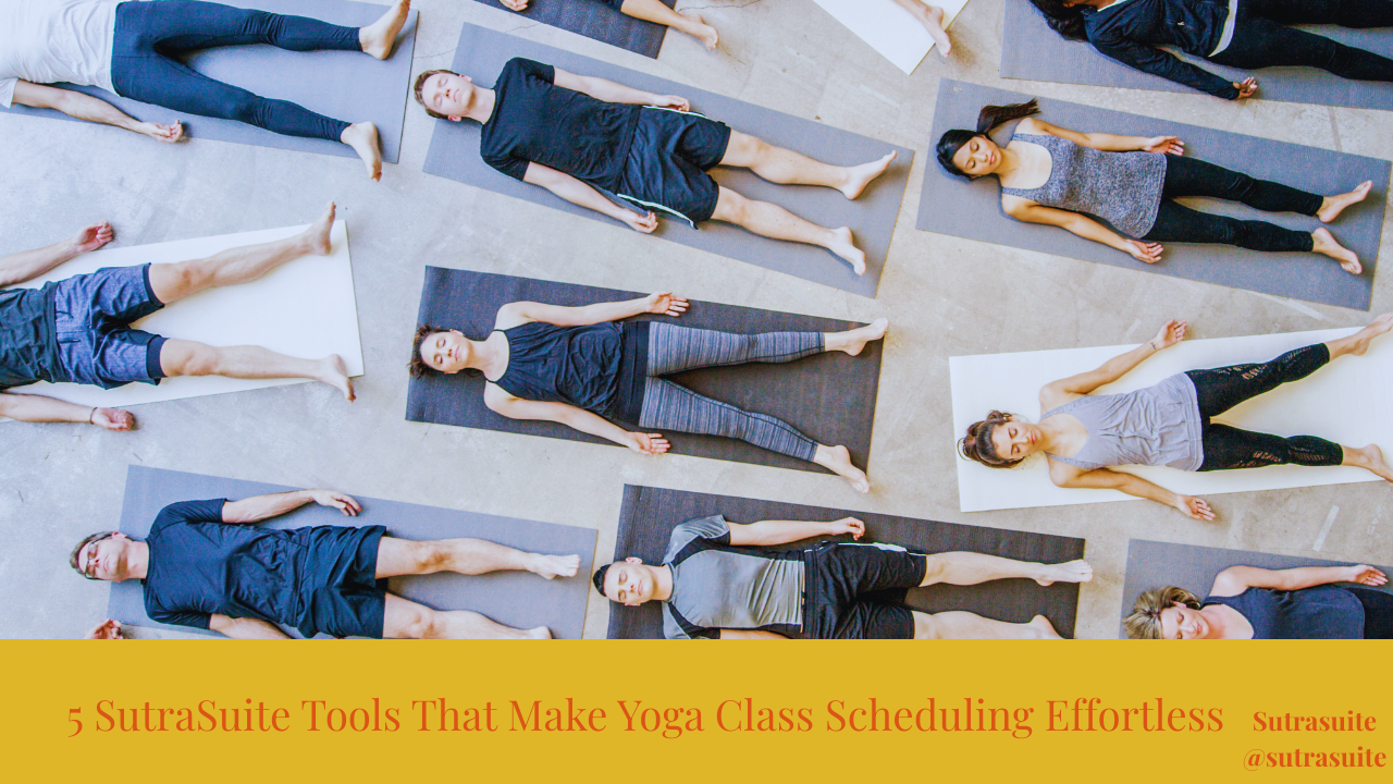Here’s something I hear all the time: “I just want to teach yoga. Why do I have to be a tech person too?”

I get it. You didn’t become a yoga teacher to manage calendars, chase down payments, or send reminder texts at 11pm because you forgot earlier.

But here’s the thing: the right tools don’t make you more “tech-y.” They give you your time back. They create space. They let you be a teacher instead of an overwhelmed administrator.

Running your yoga business should feel balanced, not busy. Whether you teach in-studio, online, or both, these five tools can help you simplify scheduling—so you spend less time clicking and more time connecting.