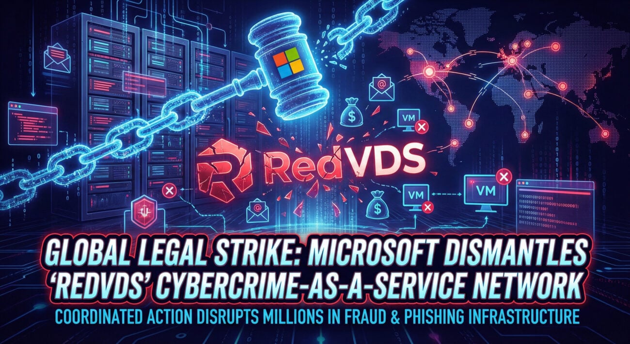 Microsoft Takedown Dismantles RedVDS Criminal Network for Online Fraud