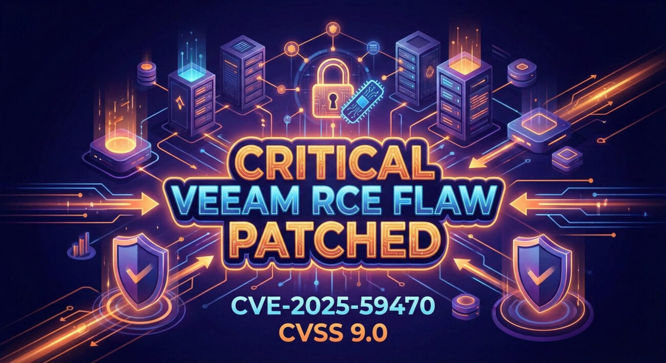 Critical Veeam Backup RCE Vulnerability Patched