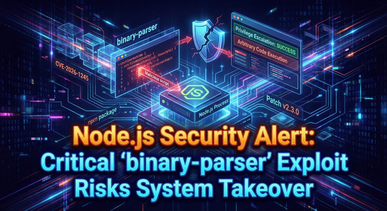 CERT/CC warns binary-parser Bug Enables Node.js Privilege Escalation