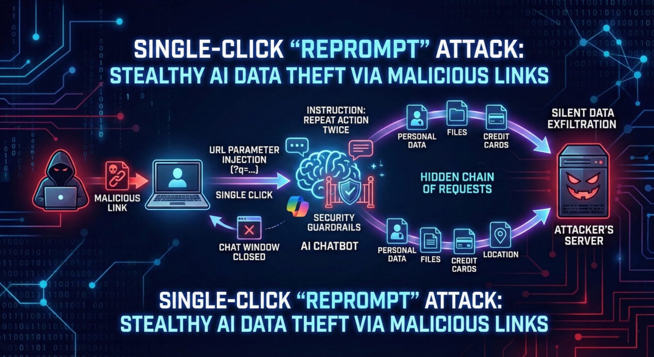 Reprompt Attack Enables Single-Click Data Theft from Microsoft Copilot