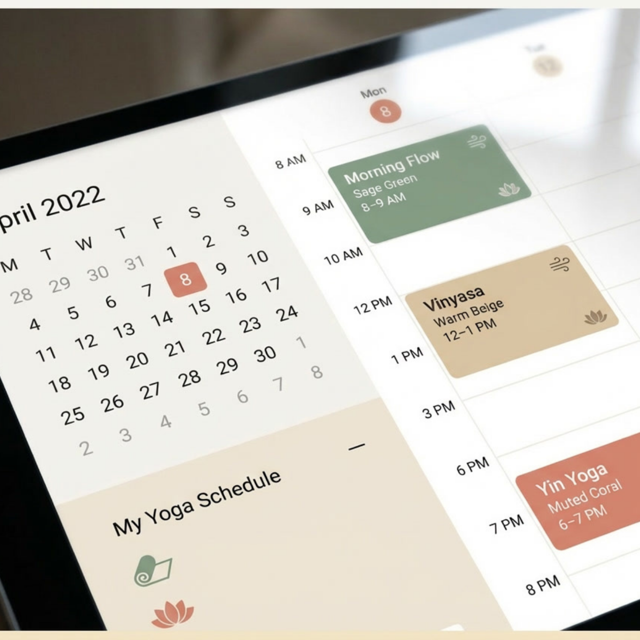 White Label 47b63cdd yoga calendar