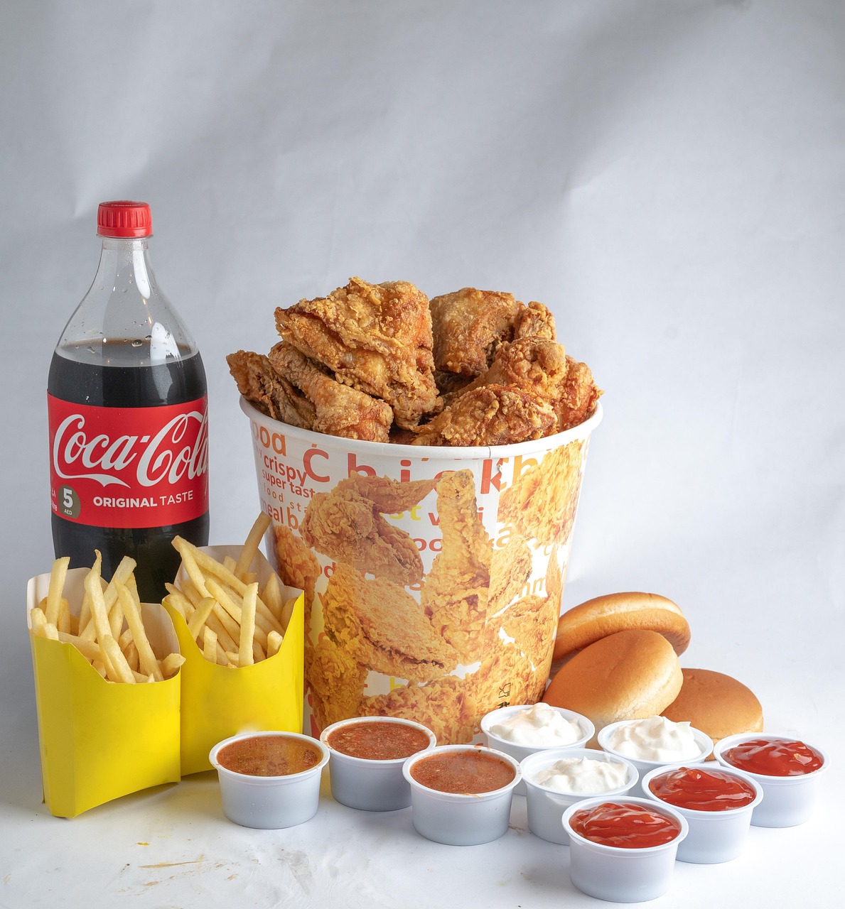 chiken bucket, broasted chicken meal, family pack, chicken, cola, sauces, fries, broasted, chicken fry, food, meal, fried chicken, fries, fries, broasted, broasted, chicken fry, chicken fry, chicken fry, fried chicken, fried chicken, fried chicken, fried chicken, fried chicken