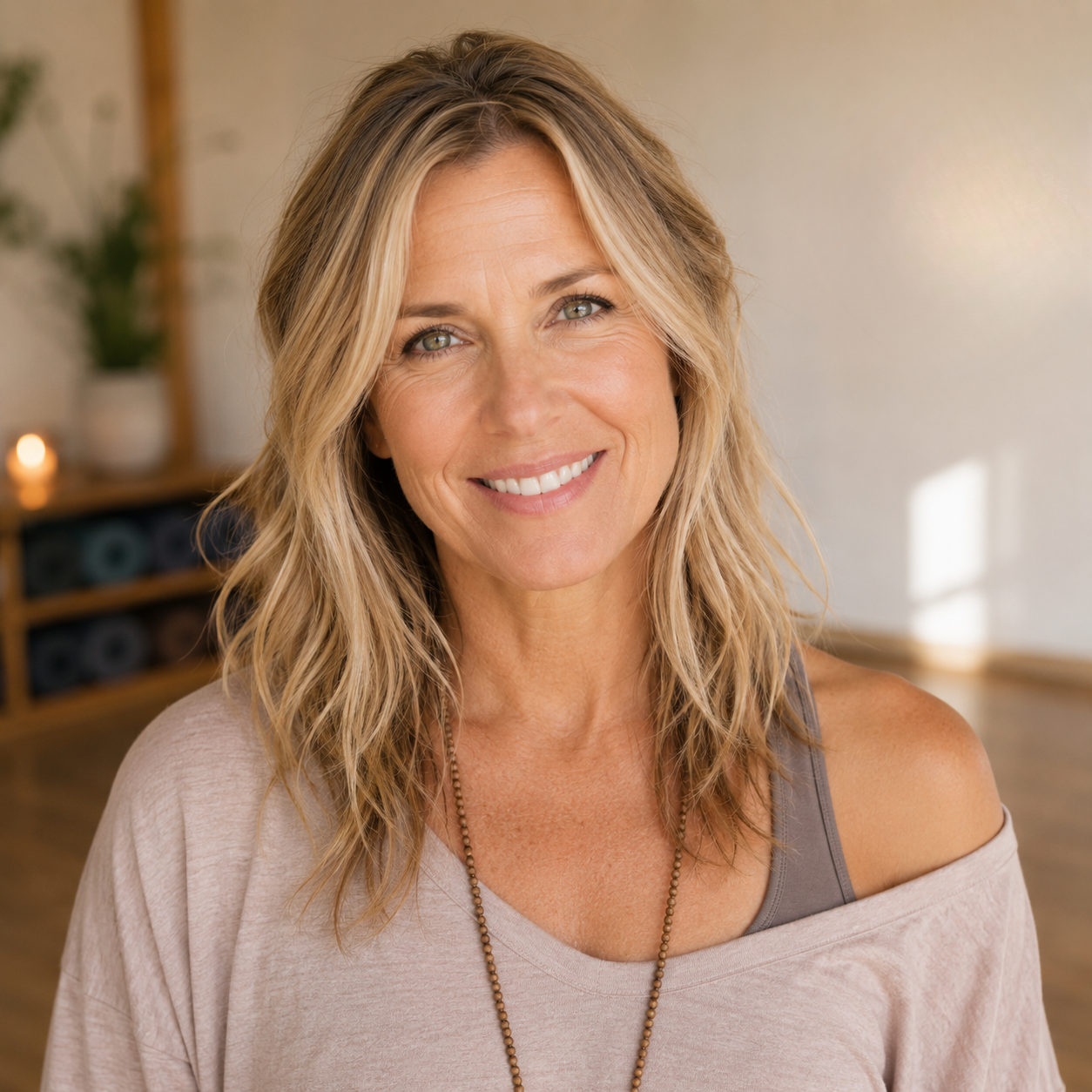 Image of a yoga studio owner.